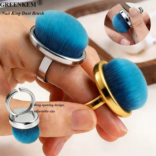 Manicure Ring Dust Brush