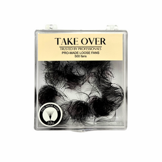 Take Over "TBP" Pro-Made Loose Fans 500ct. 10D 0.03