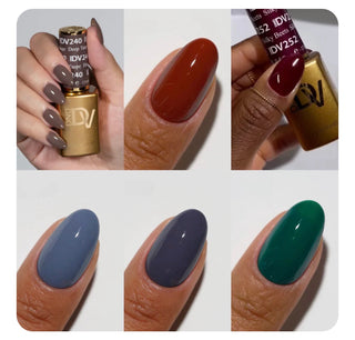 DND Diva Cozy Bonfire Night Gel & Lacquer 12pc Bundle