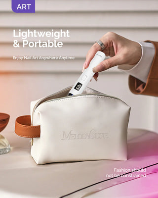 MelodySusie P-Art01R Rechargeable Mini LED/UV Nail Art Lamp