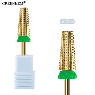 5 in 1 Gold Tungsten Steel Nail Drill Bit