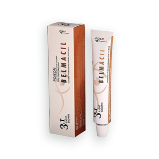 BELMACIL Permanent Cream Color for Eyelashes & Brows