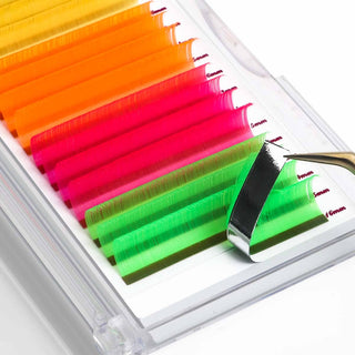 Veyes UV Neon Colored Lash Extensions 0.07