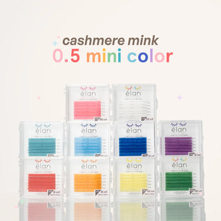 Elan MINI COLOR 0.05 cashmere mink lashes