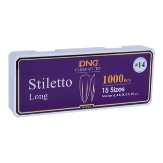 DND GEL TIPS - STILETTO