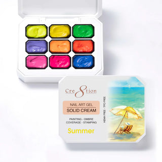 Cre8tion Nail Art Solid Cream Gel