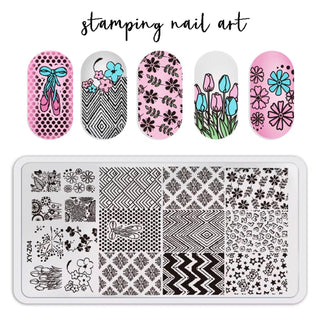 Nail Art Stamping Plate