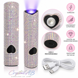 Rechargeable Rhinestones Flash Cure UV Lamp