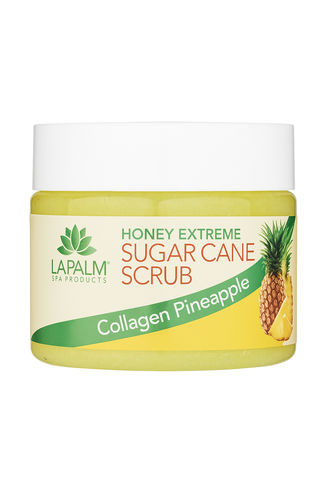 LA PALM Honey Extreme Sugar Cane Scrub "Collagen Pineapple"
