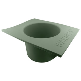 WAXNESS NON STICK EASY CLEAN SILICONE BOWL SAGE GREEN – FOR 5.5 LB WAX WARMERS