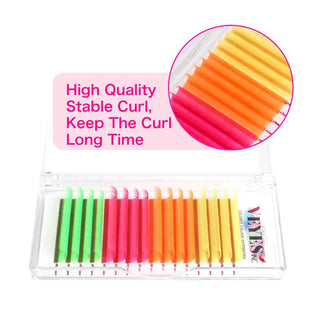 Veyes UV Neon Colored Lash Extensions 0.07