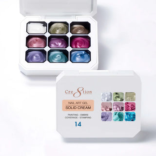 Cre8tion Nail Art Solid Cream Gel