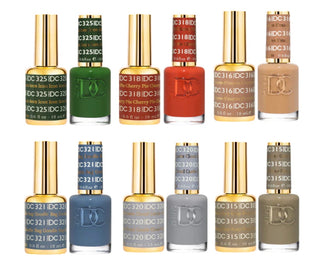 DND DC Cozy Hues Gel & Lacquer 6pc Bundle