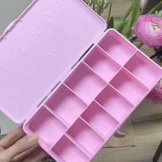 Empty Nail Tip Storage Box