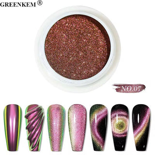 5D Cat Eye Nail Powder