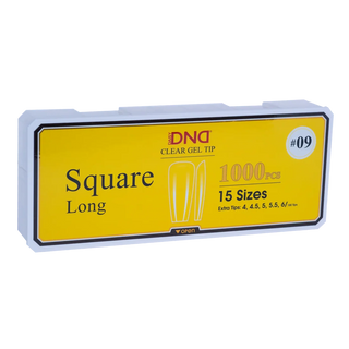 DND SOFT GEL TIPS - SQUARE
