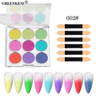 Gradient Nail Pigment Powder