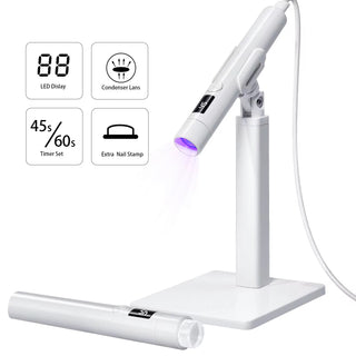 Mini Stand Nail Lamp with Silicone Head