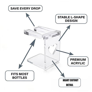 Acrylic Nail Polish Inverted Holder