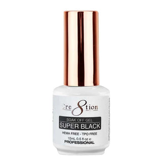 Cre8tion Gel - Super Black 0.5oz
