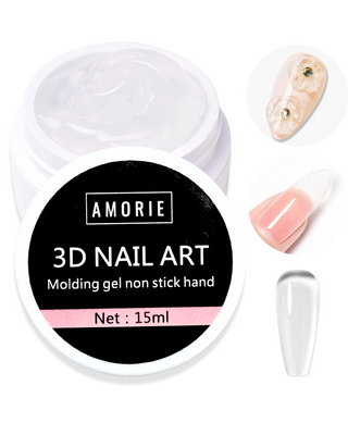 Amorie 3D Nail Art "Clear" Molding Gel