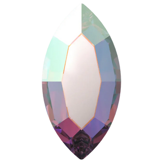 Bluestreak Serinity Flat Back Crystals Non Hotfix Navette (2200) Crystal AB
