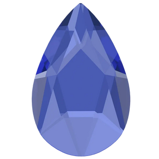 Bluestreak Serinity Flat Back Crystals Non Hotfix Pear (2303) Sapphire