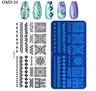 Nail Art Stamping Plate