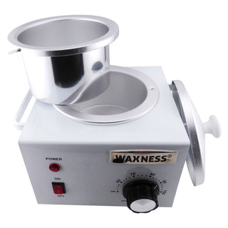 WAXNESS PROFESSIONAL WAX HEATER WN-5001 WHITE ELITE-SERIES 1 LB