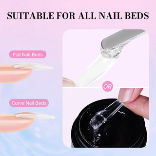 MelodySusie 15g Solid Nail Glue Gel