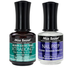 Mia Secret Nail Prep & Xtrabond Nail Bundle