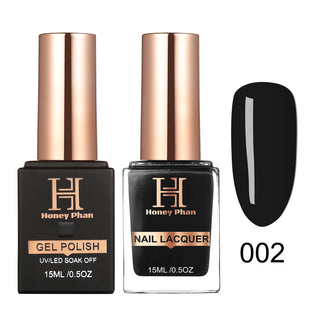 Honey's Nail Secret GEL & LACQUER - HP002 (BLACK)