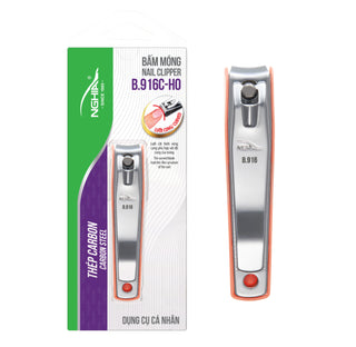 NGHIA Advance Self-Collecting Nail Clipper - B.916 (Stainless Steel)