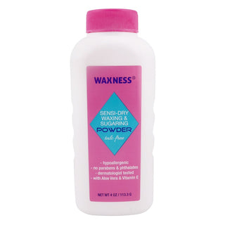 WAXNESS SENSI-DRY WAXING & SUGARING POWDER 4 OZ