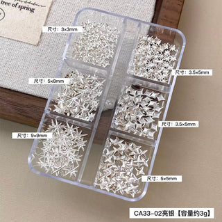 3D Metal Nail Art Charm Mix