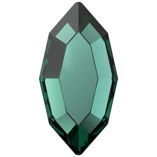 Bluestreak Serenity Flat Back Crystals Non Hotfix Navette (2200) Emerald