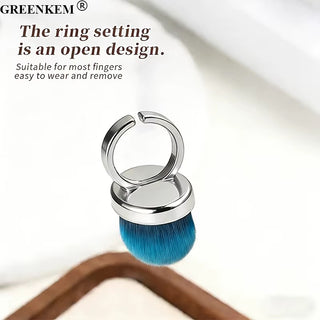 Manicure Ring Dust Brush