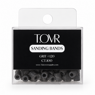 Take Over Black 3mm Sanding Bands ct.100