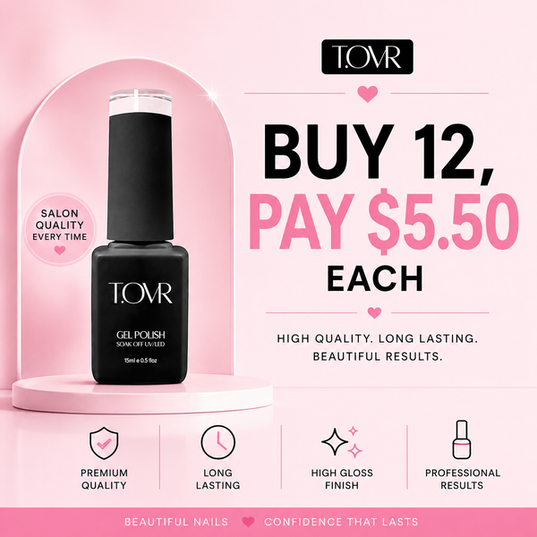 Take Over HEMA FREE UV/LED Gel Polish 15ml 101-200