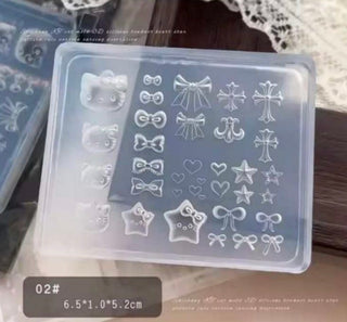 Silicone Nail Charm Molds