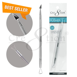Cre8tion Stainless Steel Cuticle Pusher