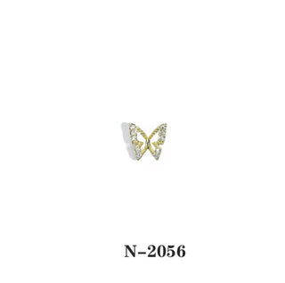 Butterfly Nail Decals 2pc