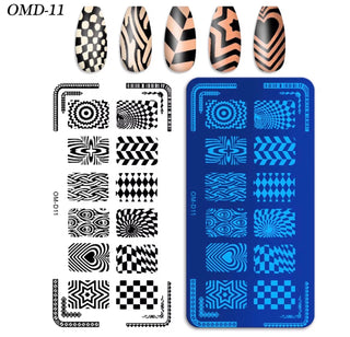 Nail Art Stamping Plate