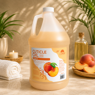 LA PALM Cuticle Oil - Peach 1 Gallon