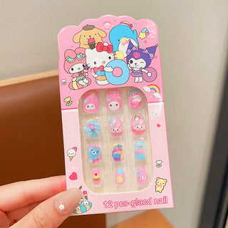 Infant Press On Nails : My Melody & Friends