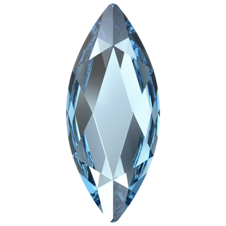 Bluestreak Serinity Flatback Crystals Non Hotfix Marquise Aquamarine (2201)