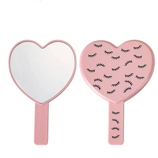 Heart Shape Handheld Mirrors