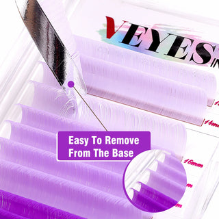 Veyes “Violet Mysterious” Lash Extensions 0.07