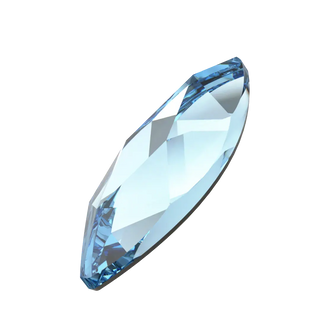Bluestreak Serinity Flatback Crystals Non Hotfix Marquise Aquamarine (2201)