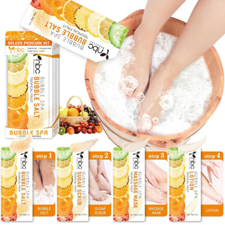 NBC Beautilab Deluxe Pedicure Kit “Tropical Fruit” 50 Sets